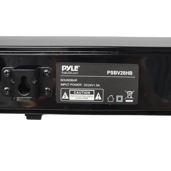 Pyle 35" 2.1 Channel Convertible Soundbar Wirless BT Soundbar Speaker w Remote - Picture 13 of 16